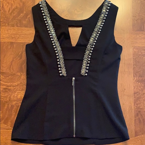 XOXO Sexy sleeveless embellished top size XS - Picture 5 of 9